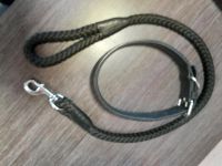 Hundeleine 1m + Halsband echt Leder 55-65cm wie Neu Sachsen-Anhalt - Sangerhausen Vorschau