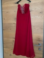 Lipsy Ballkleid bandeau Glitzer rot mit Schlitz Bayern - Ruhstorf an der Rott Vorschau