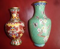 Asiatische Vasen Cloisonne Technik hochwertig Einzelpreise Schleswig-Holstein - Kayhude Vorschau