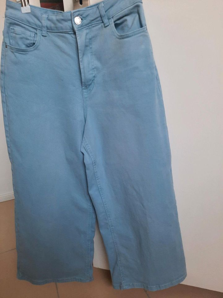 Jeans wide leg high waist Primark 3/4 Gr. 36 in Berlin