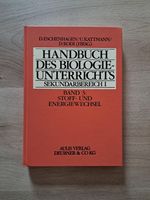 Handbuch des Biologieunterrichts Band: 3 Stoff- und Energiewechse Dortmund - Dorstfeld Vorschau