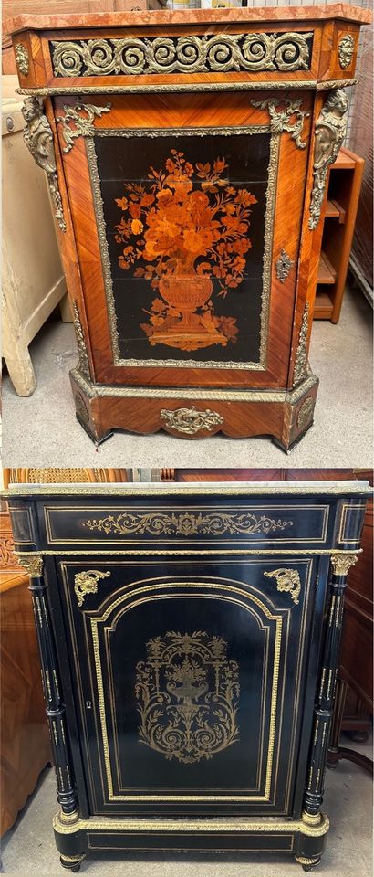 Buffet Napoleon III Sideboard Intarsien Kommode 19 Jh. in Frankfurt am Main