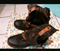 Wie neu A.S.98 Airstep Biker Boots Stiefel Gr.42 Leder. Niedersachsen - Isernhagen Vorschau