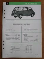 Fiat 600 D Multipla 1960 -, VW Gebrauchtwagenbewertung, selten Bayern - Neufraunhofen Vorschau