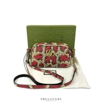 GUCCI MARMONT PYTHON Crossbody Bag Small Tasche Hamburg-Nord - Hamburg Uhlenhorst Vorschau