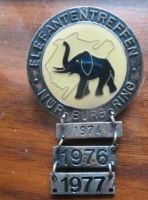 *SUCHE* Jahreszahlanhänger vom Elefantentreffen 1973 u. 1974 Niedersachsen - Wolfenbüttel Vorschau