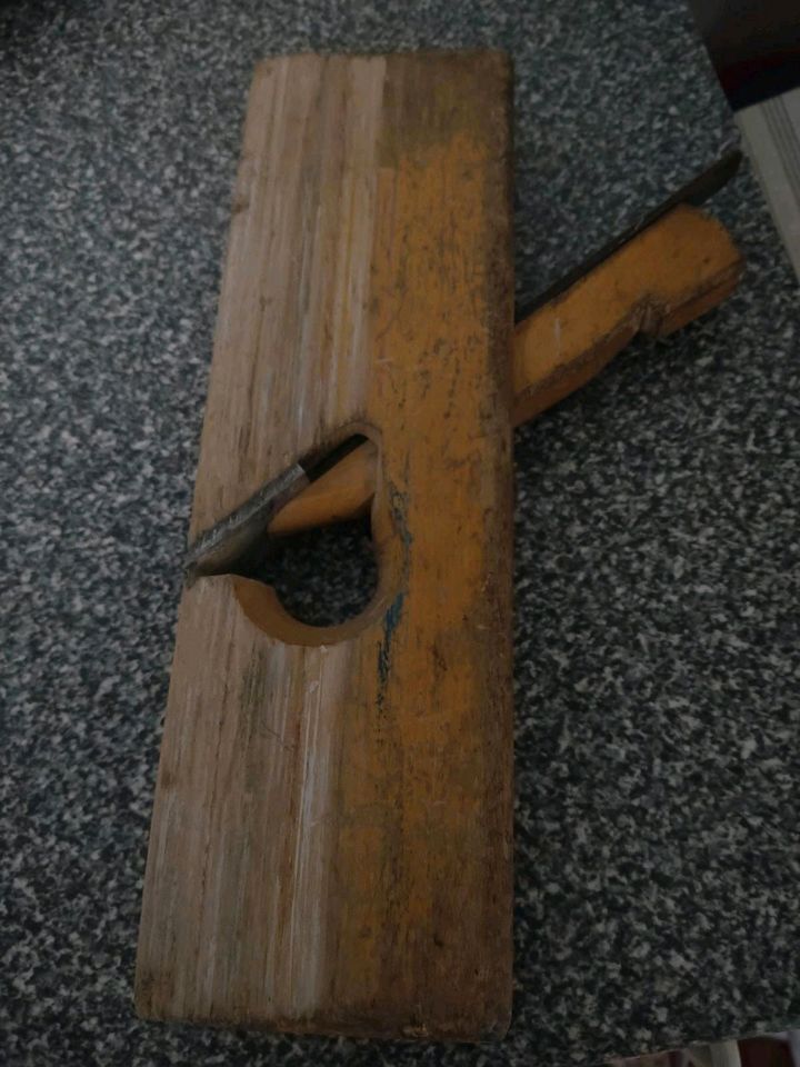 Holz-Hobel Simshobel Ulmia Ott Eisen 30 mm breit in Appen