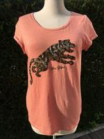 Mos Mosh Shirt kurz Arm mit Glitzer Tiger in S Niedersachsen - Braunschweig Vorschau