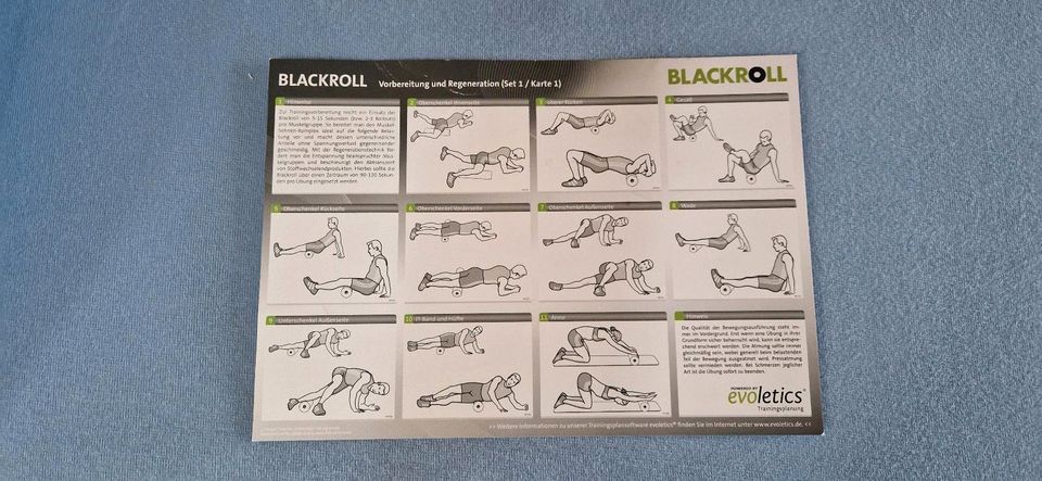 BLACKROLL Fitnessrolle/Fascientraining/ORIGINALE in Velbert