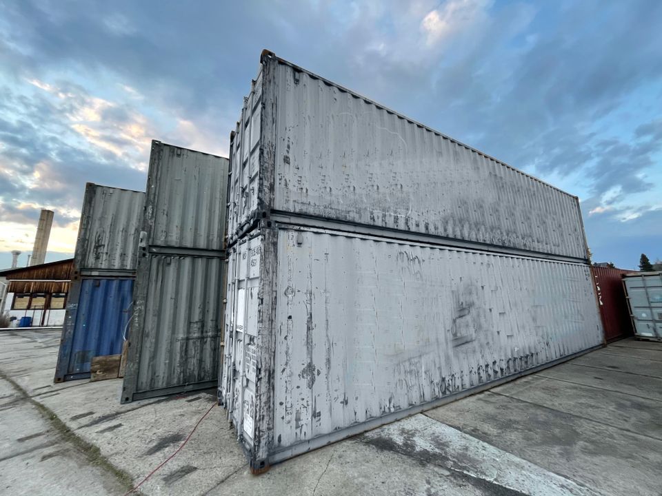 40ft High Cube Seecontainer Lagerraum Schiffscontainer mieten in München