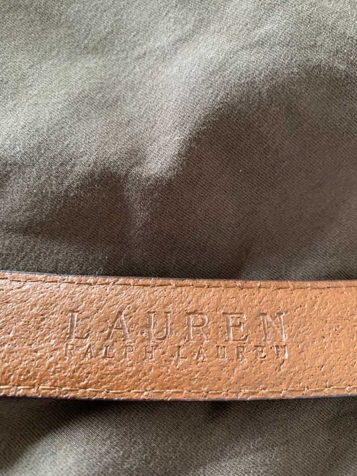 Zugreifen!Neuer Echt Leder Gürtel von Ralph Lauren braun 105 cm in Durach