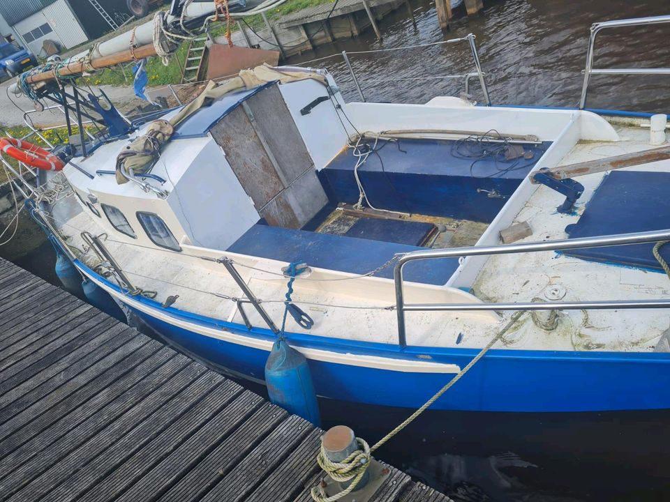 Segelboot an Bastler in Barßel