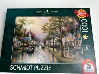 Schmidt Puzzle 1000 Teile - Thomas Kinkade Düsseldorf - Flingern Nord Vorschau