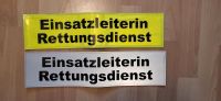 Rückenschilder Einsatzleiterin Rettungsdienst Bayern - Augsburg Vorschau