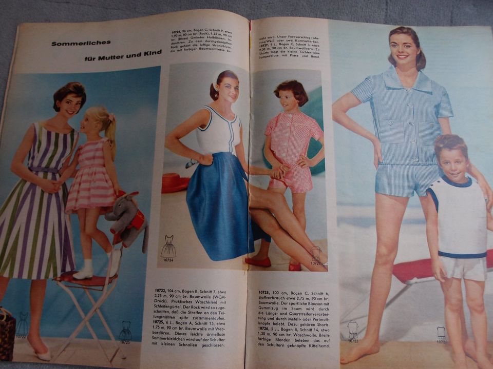 Beyer Mode Magazin Sommer 7/1961 Modetrend 50er 60er Rockabilly in Bietigheim-Bissingen