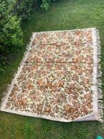 Decke Teppich  sofaüberwurf Wandteppich Rosen DDR NEU unbenutzt Baden-Württemberg - Spaichingen Vorschau