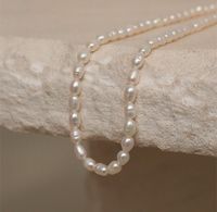 Neue Schöne Perlenkette aus Barock Perlen München - Au-Haidhausen Vorschau