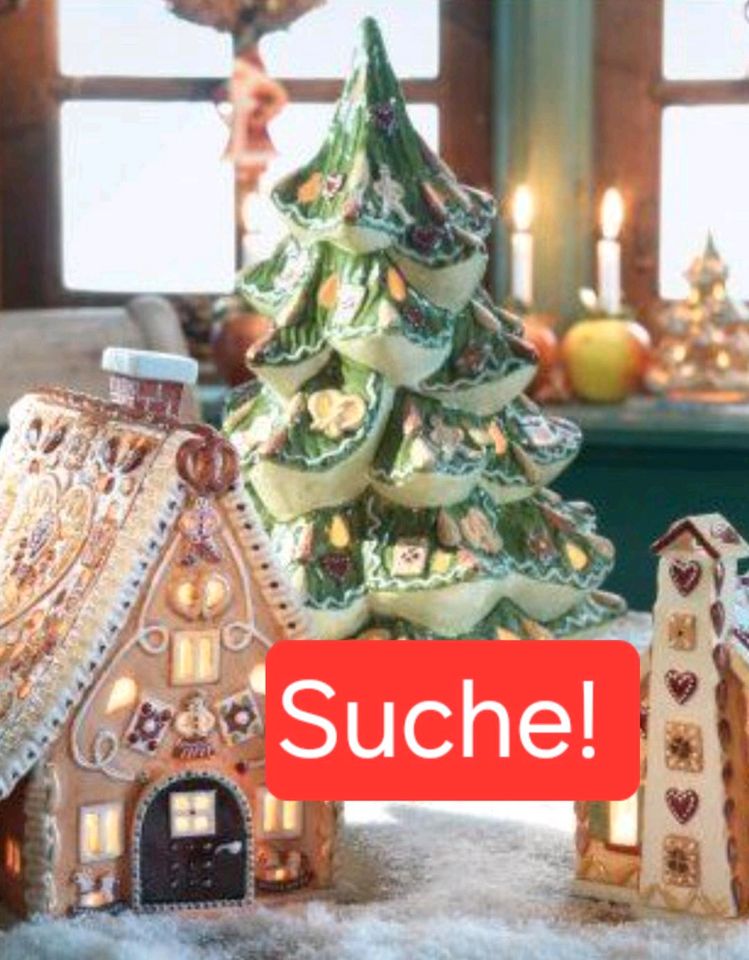 SUCHE großen Villeroy & Boch Weihnachtsbaum Ginger Village in Leipheim