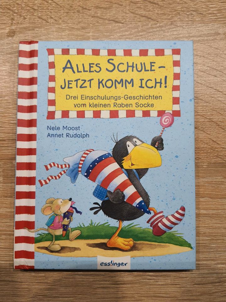 Buch, Rabe Socke, Einschulungsgeschichten, Top in Norderstedt