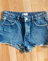 Zara damen kurze Jeansshorts blau Waschung gr. 38 (M) Bayern - Ergolding Vorschau