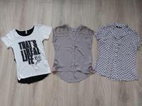 Kleiderpaket 3x Damen Shirts bunt Multiblu Gr. S Niedersachsen - Buxtehude Vorschau