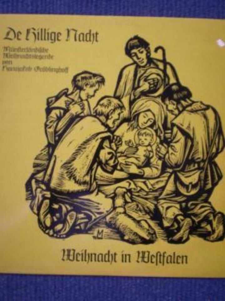 De Hillige Nacht - Weihnachten in Westfalen WDR Hörspiel 1959 LP in Angelmodde