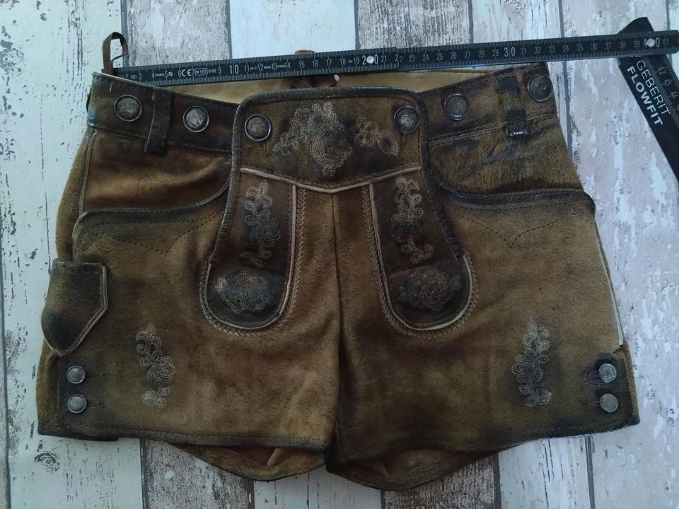 Edelheiss Leder Hose Short XXS in Weißenburg in Bayern