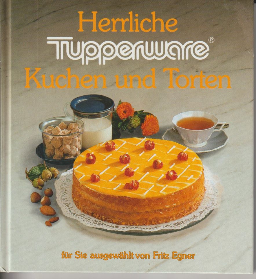 Konvolut 7 kleine Koch- und Backbücher von Tupperware 17cm x 16cm in Kolitzheim