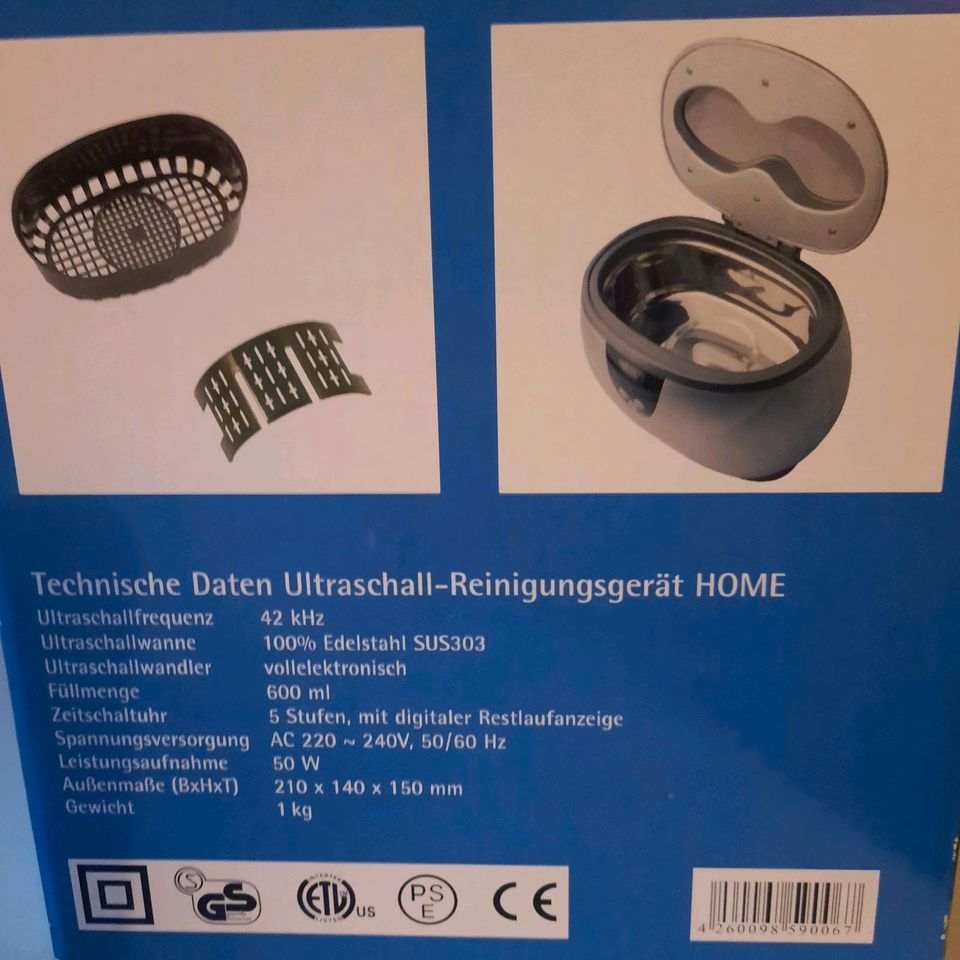 Ultraschall Reinigungsgerät Ultra Klar in Bielefeld