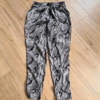 Only poptrash Hose Gr 36 S schwarz weiß Strandhose leicht Bayern - Selb Vorschau