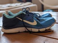 Nike Free 4.0 Free 45 blau selten Düsseldorf - Bilk Vorschau