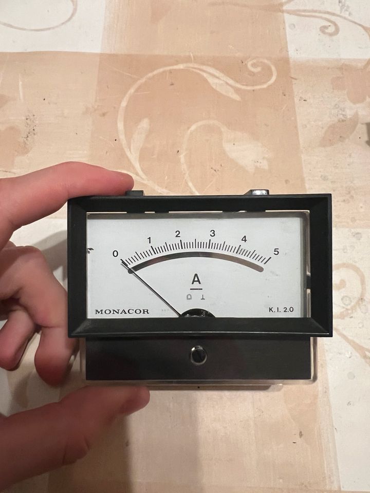 MONACOR  Amperemeter 5A in Bodenwerder