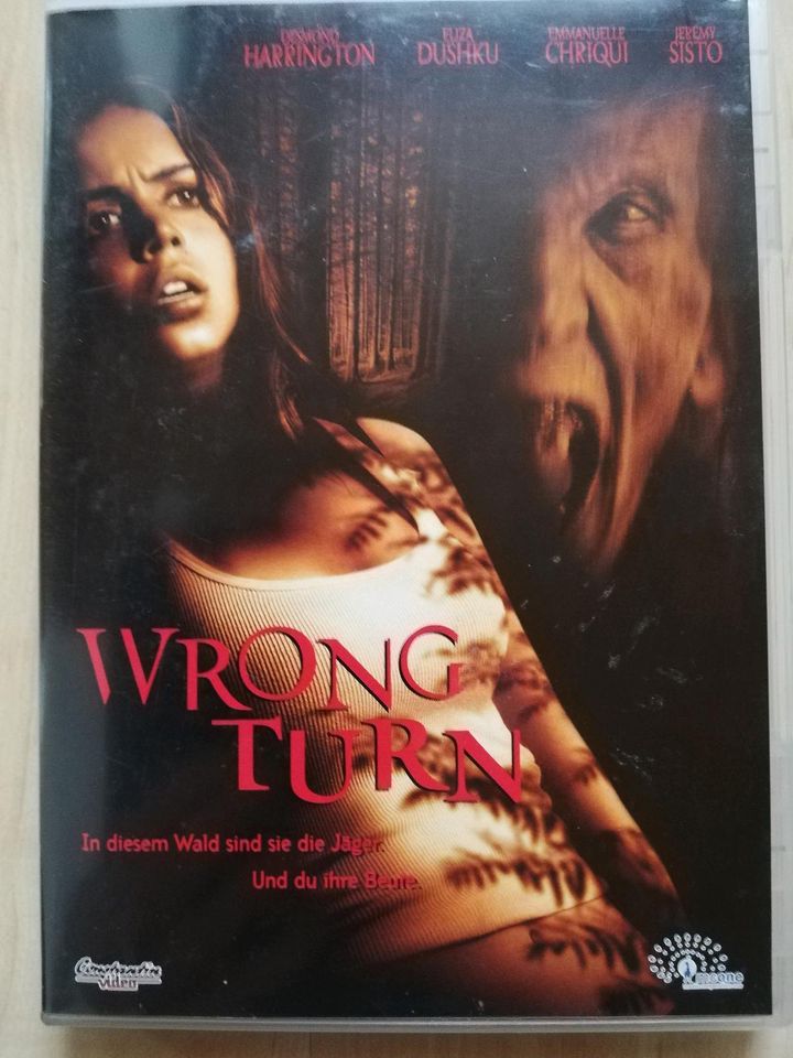 Film DVD Wrong turn Spannung in Weinsberg