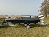 Motorboot Speedboot Johnson 120 Ps Anhänger Berlin - Reinickendorf Vorschau