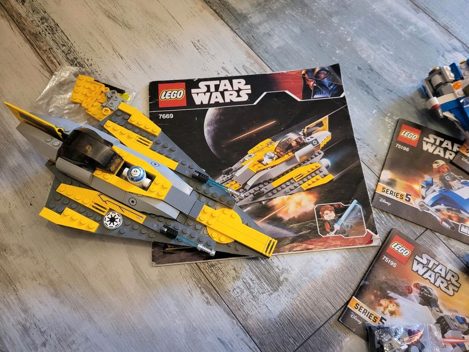 Lego Star Wars 7669 Anakins Jedi Starfighter 75196 75195 in Laatzen