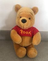 Vintage 90er Jahre Winnie The Pooh Plüschtier mit rotem Shirt Nordrhein-Westfalen - Langerwehe Vorschau