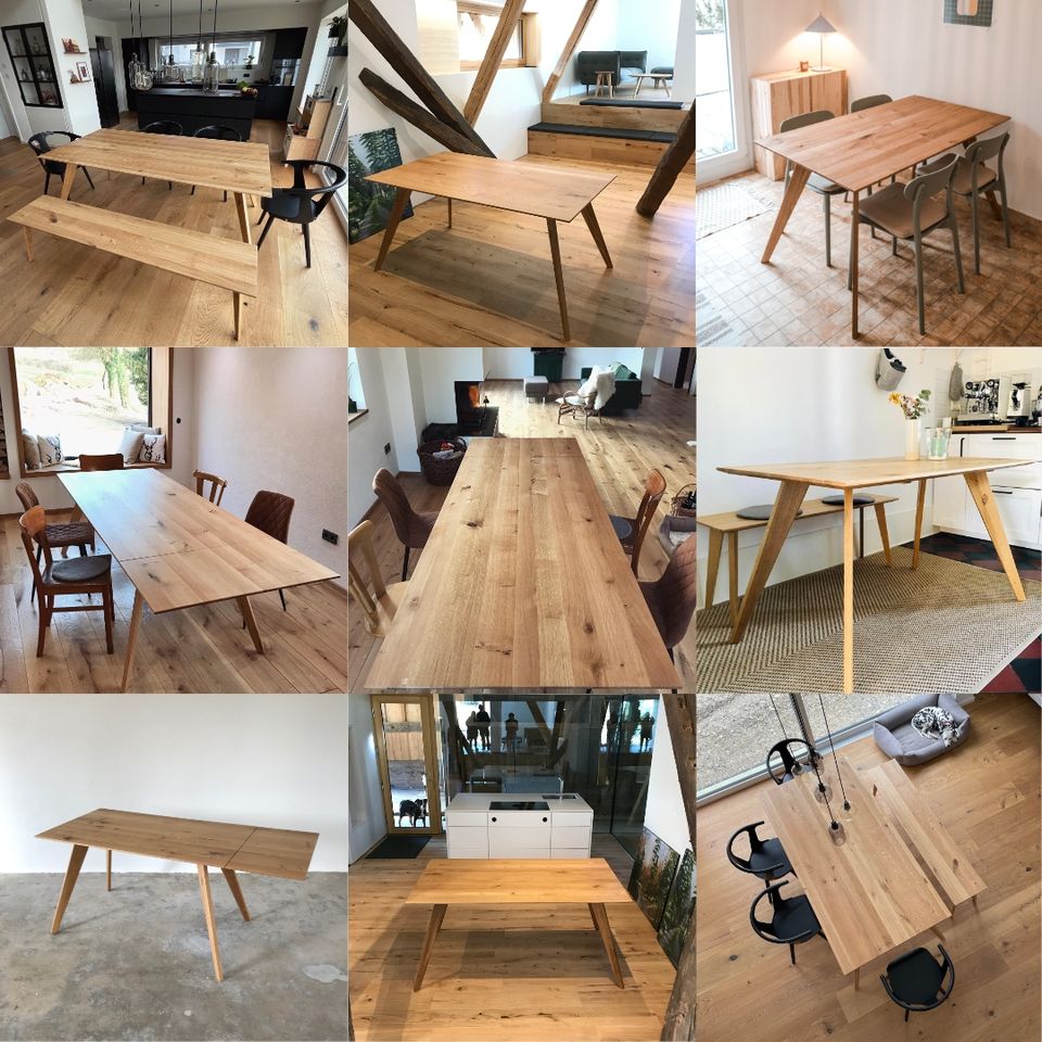 Tisch | Küchentisch | Kleiner Esstisch | Designtisch | Eiche in Endingen