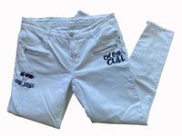 Weisse Jeans mit schwarzen Stickereien Blue Fire Baumwollmix Eimsbüttel - Hamburg Eimsbüttel (Stadtteil) Vorschau