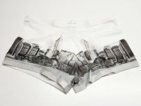 Effektvolle Skyline Print Underwear Hose weiß-grau - Gr. S Nordrhein-Westfalen - Borgholzhausen Vorschau