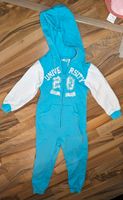 Jumpsuit Gr. 110 / 116 blau weiß Anzug ganzer Overall Bayern - Oerlenbach Vorschau