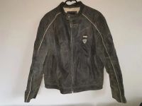Tom Tailor Größe L grau khaki Herrenjacke Jacke echtes Leder Hessen - Fulda Vorschau