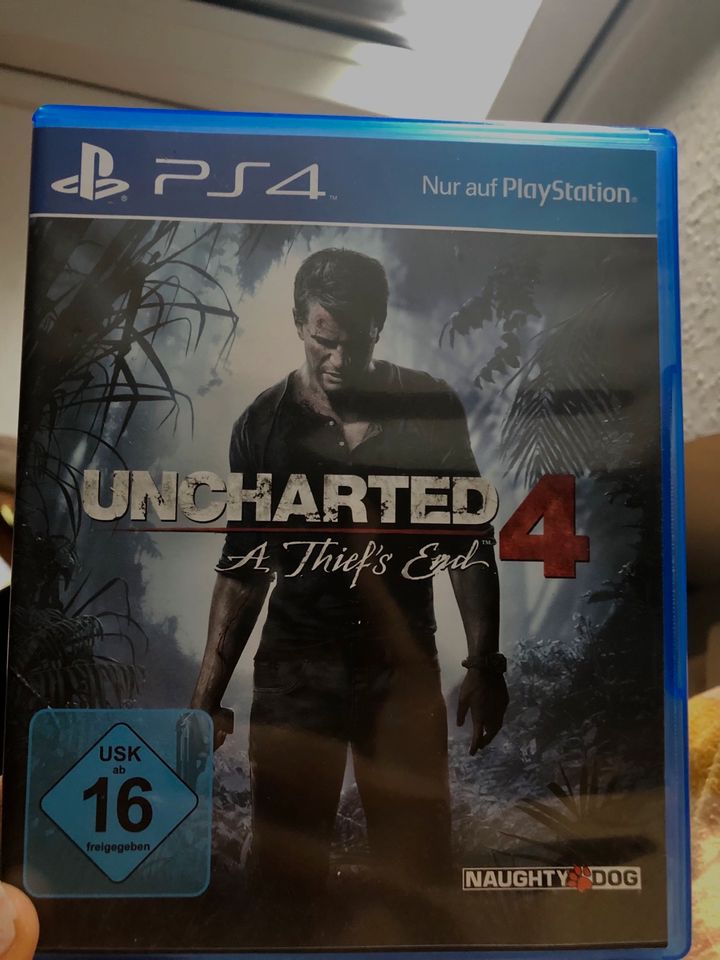 Uncharted 4 / Ps4 -Neuwertig- in Brombachtal