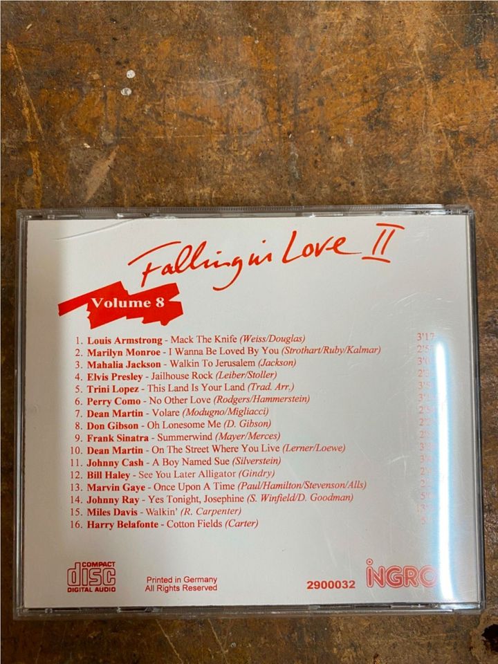 CD Falling in Love 2 Volume 8 in Asselfingen