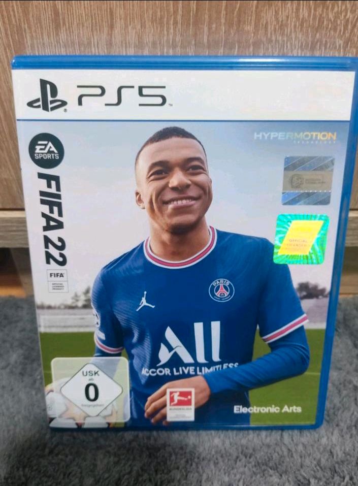 FIFA 22 für die Playstation 5 in Niederkassel