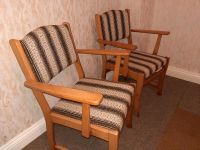2 Stühle mit Armlehnen, sehr stabil, Buche Kiel - Meimersdorf-Moorsee Vorschau