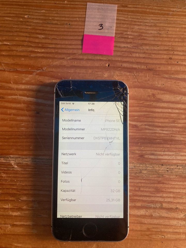 4 x iPhone SE 1.Generation in Kronberg im Taunus