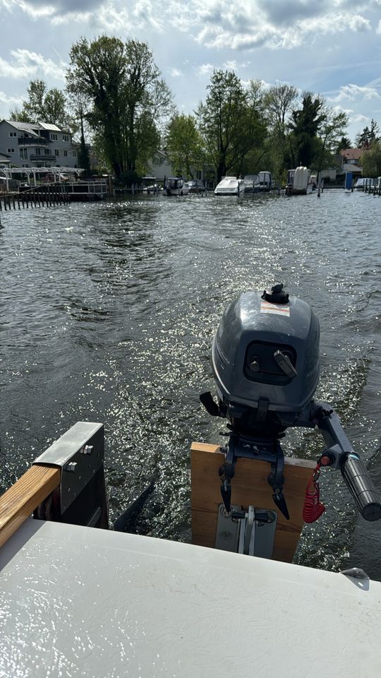 Segelboot segeljolle Einhandsegler Führerscheinfrei Yamaha AB in Birkenwerder