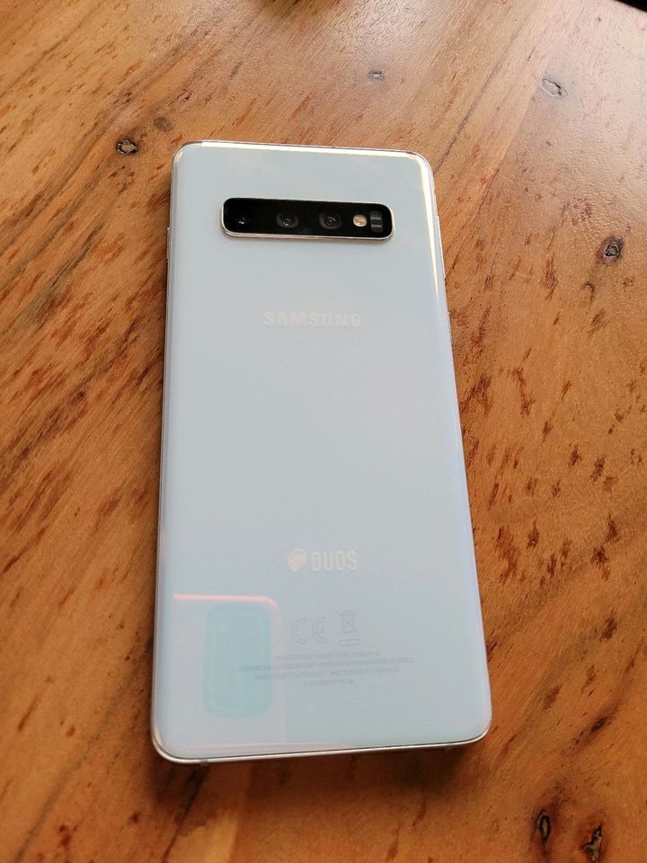 Samsung Galaxy S10 dual sim 128 GB prism white weiß in Bochum