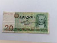 20 Mark Schein - DDR von 1975 - sehr gut erhalten Hessen - Langenselbold Vorschau