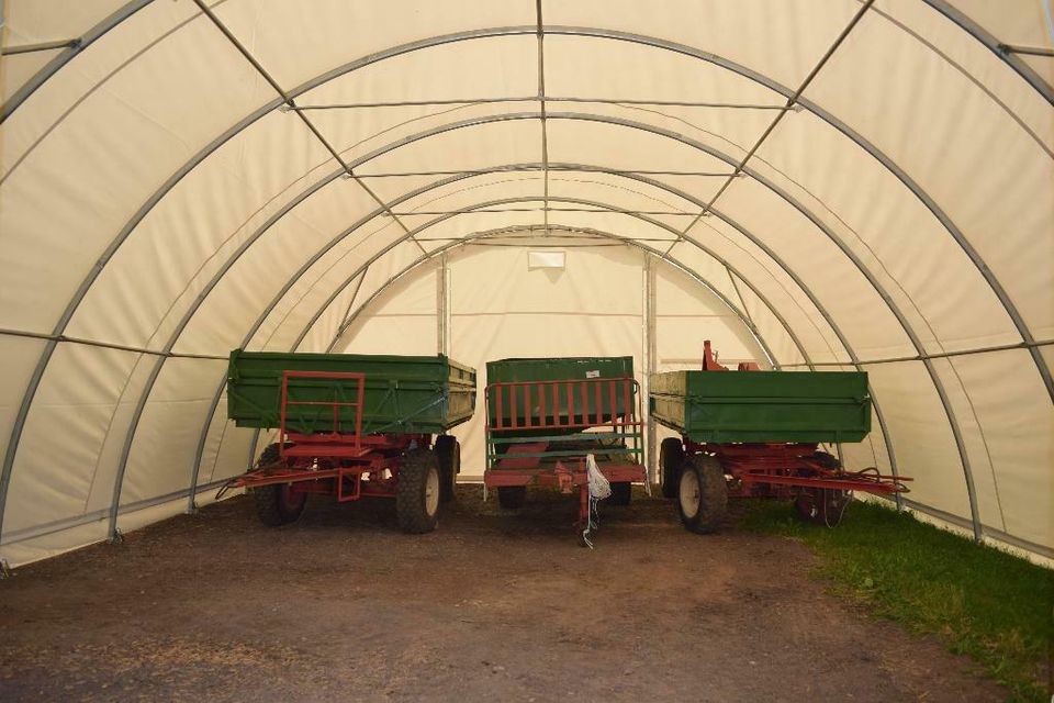 Pferde Unterstand Lagerhalle Landwirtschaft 12x9,15x4,5 Statik in Rodeberg